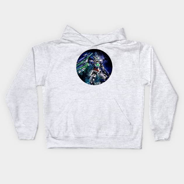 exia gundam Kids Hoodie by NiceAndBetter Studio.